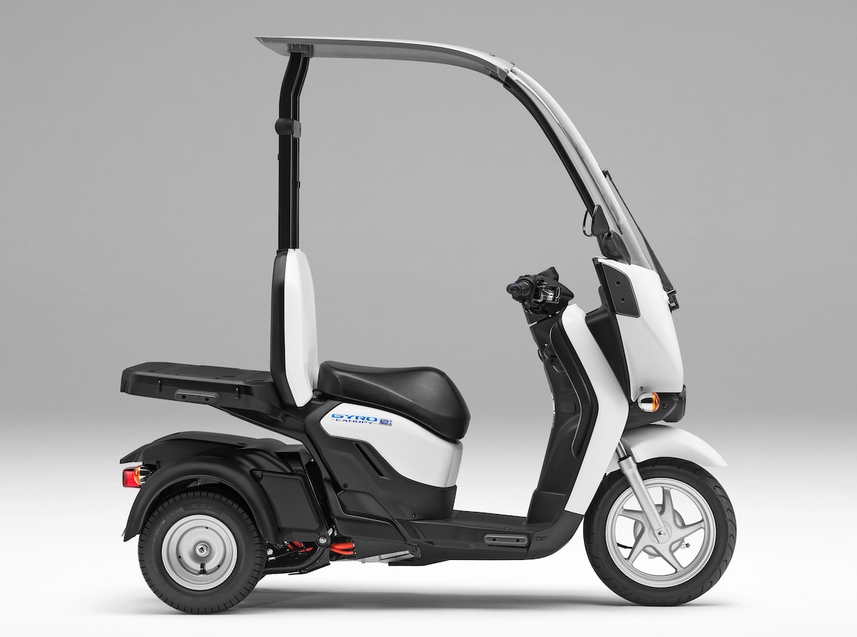 Honda Gyro Canopy:e - Electric Cargo Scooter 2024